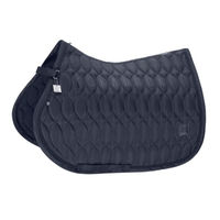 Produktbild von Eskadron Classic Sports Schabracke Highgloss Emblem für Warmblut in Blau oder Schwarz