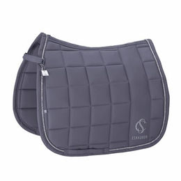 Eskadron Classic Sports Springschabracke Big Square Sparkle VS Lila Grau mit Silikon – Bild 1 von 5