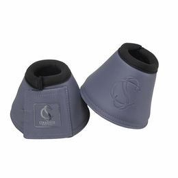 Eskadron Classic Sports Sprungglocken aus Neopren in Grau Lila Größe XXL – Bild 1 von 4