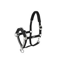 Produktbild von Eskadron Control Halfter mit Schiebeschnalle Schwarz für Warmblut