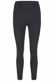 Eskadron Cosy Riding Tight Reitleggings Damen Schwarz XL – Bild 1 von 11