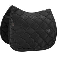 Produktbild von Eskadron Dressurschabracke Highgloss Pearls Platinum Schwarz Größe DL