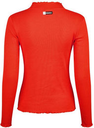 Eskadron Dynamic 25 Turtleneck Langarmshirt Damen aus Baumwolle Grün Rot XS – Bild 1 von 8
