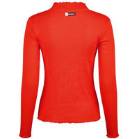 Produktbild von Eskadron Dynamic 25 Turtleneck Langarmshirt Damen aus Baumwolle Grün Rot XS