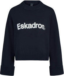 Eskadron Dynamic 26 Jumper Strickpullover Damen Navy Größe XXL – Bild 1 von 1