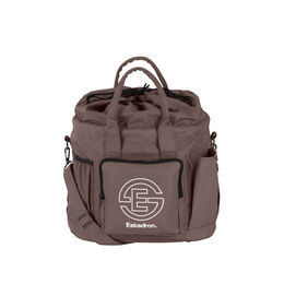Eskadron Dynamic 26 Putztasche Sparkle in Taupe mit Metall-Details – Bild 1 von 3