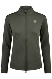 Produktbild von Eskadron ES Zip-Shirt Reitshirt für Damen in Grün für den Winter
