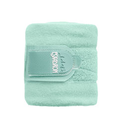 Produktbild von Eskadron Fleece Gamaschen 4er Set für Warmblut in Weiß und Rosa - 4 x 3,5 m