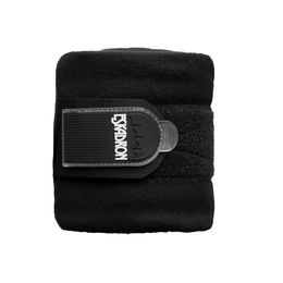 Eskadron Fleece Gamaschen 4er Set Schwarz Größe Pony - 4 x 3,5 m – Bild 1 von 4