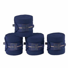 Eskadron Fleece Gamaschen Blau für Warmblut – Bild 1 von 2