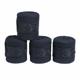 Produktbild von Eskadron Fleece Gamaschen Emblem Platinum Schwarz für Warmblut