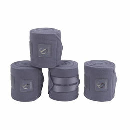 Eskadron Fleece Gamaschen Jewel für Warmblut in Lila und Grau – Bild 1 von 8