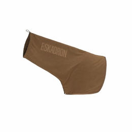 Produktbild von Eskadron Fleece Heritage Zip-Halsteil für Pferde in Beige und Braun Größe S/M