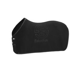 Eskadron Fleece Stamp Abschwitzdecke für Pferde Schwarz Größe L – Bild 1 von 2