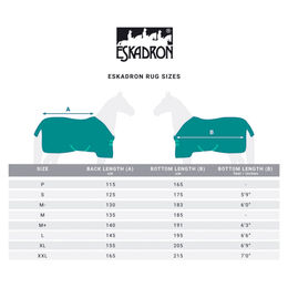 Eskadron Fliegendecke Pro Cover Dura Basics XL in Grau und Schwarz – Bild 1 von 3