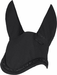 Eskadron Fliegenhaube DynAir Mesh Jewel Platinum Schwarz mit Pony – Bild 1 von 1