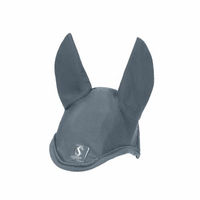 Produktbild von Eskadron Fliegenhaube Dynair Mesh Sport Classic in Steel Blue für Ponys