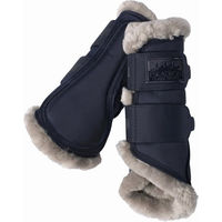 Produktbild von Eskadron Gamaschen Fauxfur mit synthetischem Fell in Dark Navy Blau Größe S