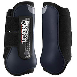 Produktbild von Eskadron Gamaschen Flexisoft Cross Country vorne für Pferde Größe Pony in Nightblue