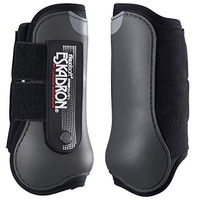 Produktbild von Eskadron Gamaschen Flexisoft Cross Country vorne Grau Pony