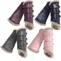 Produktbild von Eskadron Gamaschen GLAMSLATE FAUXFUR Heritage in Grau mit Plüsch Grösse XL