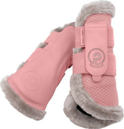 Eskadron Gamaschen Mesh Faux Fur Beinschutz Rosa Größe S – Bild 1 von 1