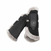 Produktbild von Eskadron Gamaschen Mesh Faux Fur Schwarz Größe S