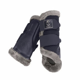 Eskadron Gamaschen Mesh Fauxfur Blau XL - 1 Stk. – Bild 1 von 2