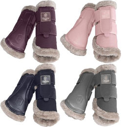 Produktbild von Eskadron Gamaschen MESH FAUXFUR Heritage in Grau XL aus Kunstleder