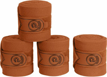 Eskadron Gamaschen Platinum aus Fleece in Braun – Bild 1 von 2