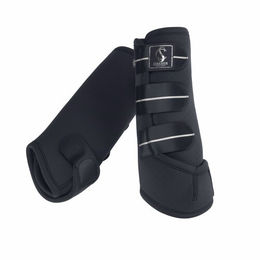 Eskadron Gamaschen PRO DRESSAGE HIND Classic Sports aus Neopren für Vollblut Pferde – Bild 1 von 3