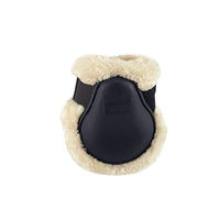Produktbild von Eskadron Gamaschen Protection Fauxfur TPR Schwarz für Warmblut
