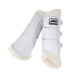 Eskadron Gamaschen Soft MESH FAUXFUR Weiß Größe S – Bild 1 von 2