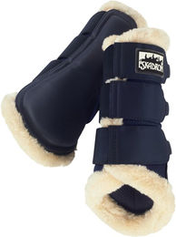 Eskadron Gamaschen Soft Mesh Fauxfur Weiß Größe XL – Bild 1 von 3