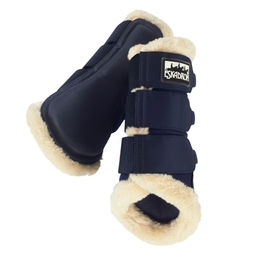 Eskadron Gamaschen Tendon Soft Mesh Fauxfur Blau Größe L – Bild 1 von 3
