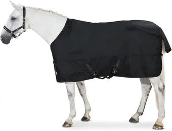 Eskadron Gamma Outdoor-Pferdedecke aus Neopren in Schwarz – Bild 1 von 1