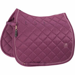 Eskadron Glossy Heritage Schabracke für Warmblut in Lila – Bild 1 von 5