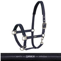 Produktbild von Eskadron Halfter Basics mit Dornschnalle aus Nylon in Nightblue/Vollblut