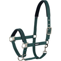 Produktbild von Eskadron Halfter Basics mit Dornschnalle in Racinggreen für Vollblut aus Neopren