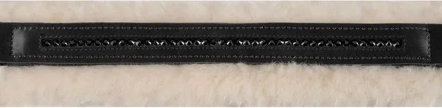 Eskadron Halfter EVO-Wool Double PIN für Pferde in Schwarz mit Wolleinsatz – Bild 1 von 3
