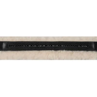Produktbild von Eskadron Halfter EVO-Wool Double PIN für Pferde in Schwarz mit Wolleinsatz