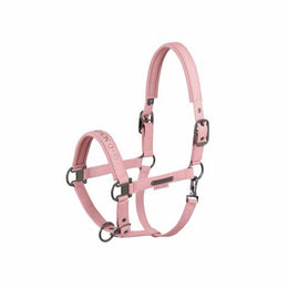 Produktbild von Eskadron Halfter Faux Leather Double Pin Soft in Rouge Platinum aus Kunstleder für Warmblut