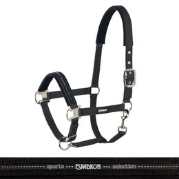Eskadron Halfter New Basic mit Dornschnalle Schwarz Größe Pony - 1 Stk. – Bild 1 von 9