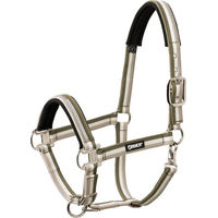 Produktbild von Eskadron Halfter Pin Buckle VB für Vollblut aus Nylon in Olive-Creme-Grau