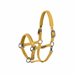 Produktbild von Eskadron Halfter Softshell Pearls Double Pin Gelb Gold Größe V