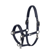 Produktbild von Eskadron Halfter Sparkle Jewel Navy mit Double Pin für Vollblut und Cob