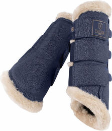 Eskadron Heritage 24/25 Gamaschen Stingray Fauxfur Blau Größe L – Bild 1 von 3