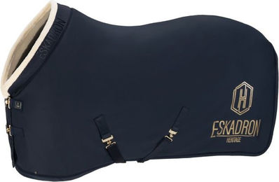 Produktbild von Eskadron Heritage 2526 Aerial Jersey Abschwitzdecke für Pferde Blau XXL
