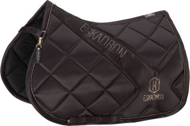 Eskadron Heritage 2526 Bicross Mattgloss Schabracke Schwarz für Warmblut – Bild 1 von 3