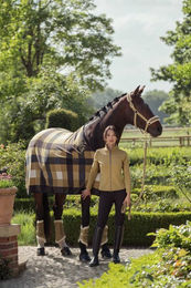 Produktbild von Eskadron Heritage 2526 Fleece Check Abschwitzdecke für Pferde in Bunt XL